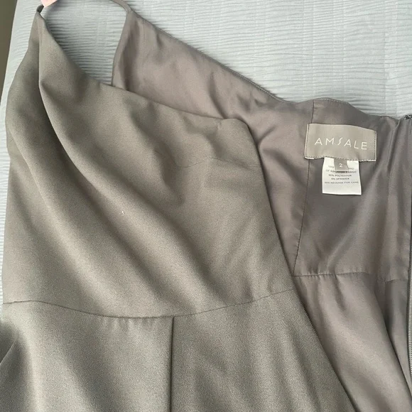 Amsale zuri gown - Graphite size 2 - Picture 3 of 3